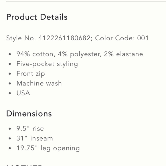 MOTHER The Weekender High-Rise Flare Jeans Size 31 NWT - Picture 6 of 15